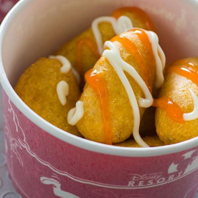 ディズニーシーのミニコーンドッグ