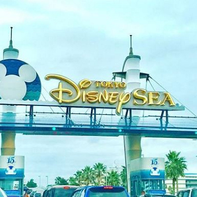 ディズニーシーの駐車場も絶好のポジション