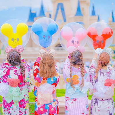 ディズニー夏コーデ