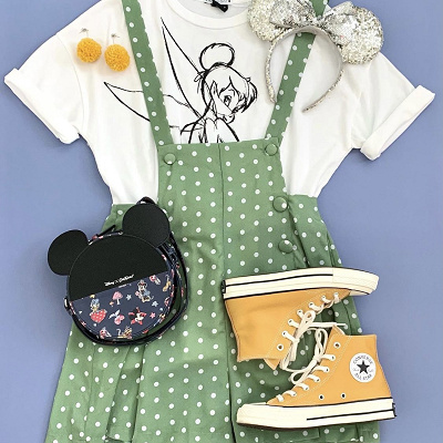 ディズニーTシャツコーデ④