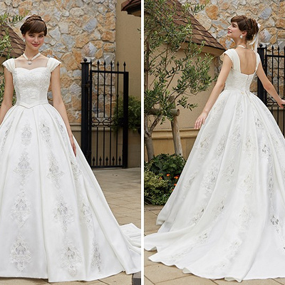 ディズニーウエディングドレス：アナ