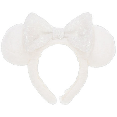 ディズニーふわモコカチューシャ（ホワイト）