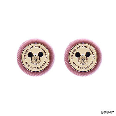 ディズニー×アコモデ⑤：ミッキー　ベルベットピアス