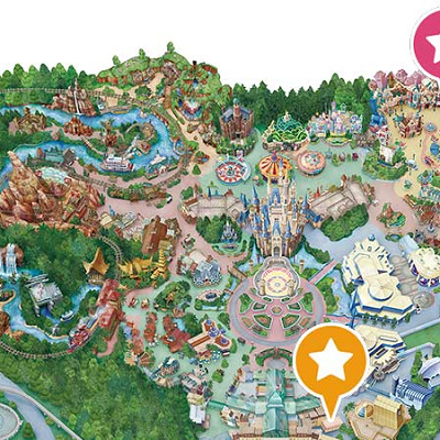 ディズニーランドのベビーセンターの場所