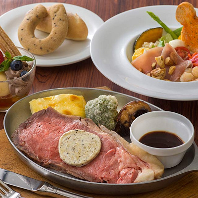 ディズニーランド食べ物:ローストビーフセット