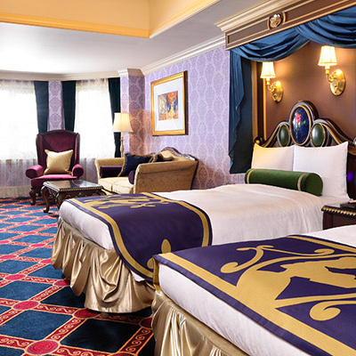 ディズニーランドホテル：美女と野獣ルーム