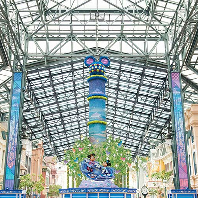 ディズニーランド七夕デコレーション