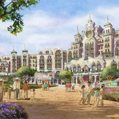 ディズニーシー拡張：ディズニーホテル 