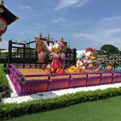 彩涼乱舞のドナルドとデイジーフォトロケーション(2015) 