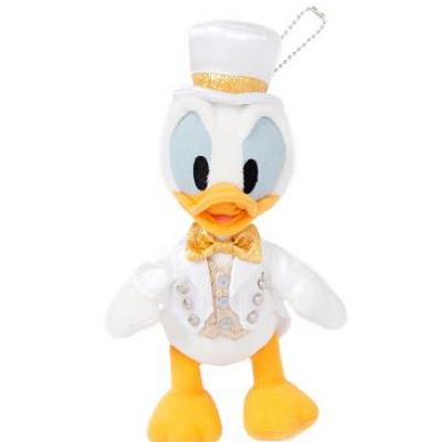 ドナルドのぬいぐるみバッジ