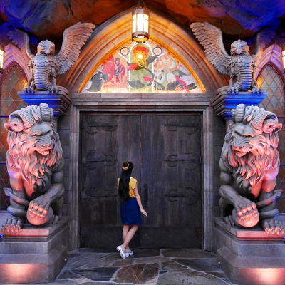 城内へと続く扉