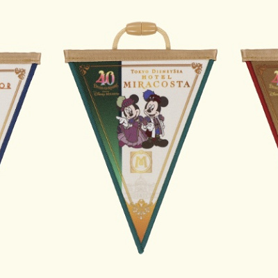 ディズニーホテル限定デザインのドリームガーランド