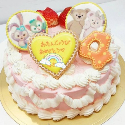 ダッフィーアンドフレンズケーキ