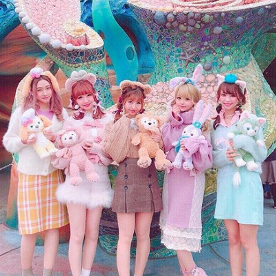 香港限定キャラのクッキーも加わったダッフィーアンドフレンズコーデ