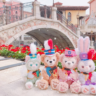 ダッフィー＆フレンズのコーデ