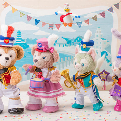 【ダッフィー＆フレンズ】コスチュームセット各4,800円<br />（公式ブログより引用）