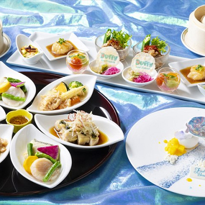 ダッフィー＆フレンズのファインド・ユア・ビューティフル・ブルー！　カントニーズランチ