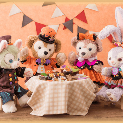 ダッフィー＆フレンズハロウィーン限定ぬいぐるみバッジ