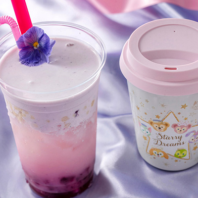 ダッフィー＆フレンズのスターリードリームス：ステラルーのブルーベリードリンク