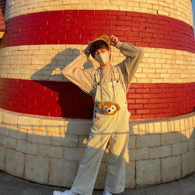 ダッフィーメンズコーデ