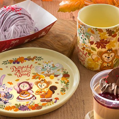 「ダッフィーたちの秋のぼうけん」スーベニアメニュー