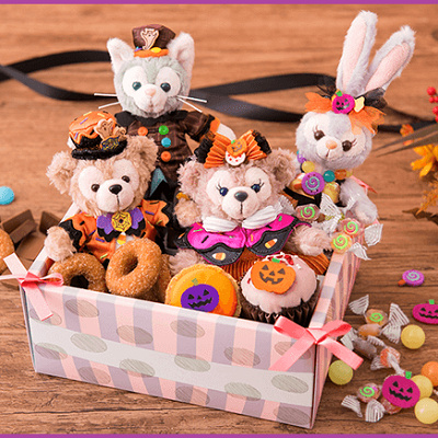 ダッフィーたちのお菓子仮装グッズ