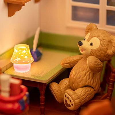 ダッフィーのドールハウス：ステラ・ルーのランプ