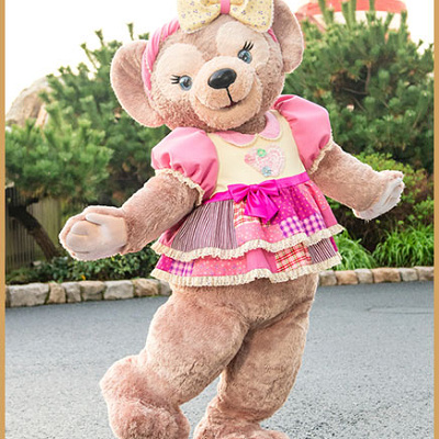 ダッフィーのハートウォーミング・デイズのグリーティング（シェリーメイ）