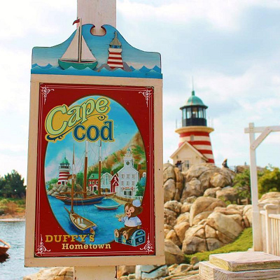 ダッフィーの町はかわいいものがいっぱい