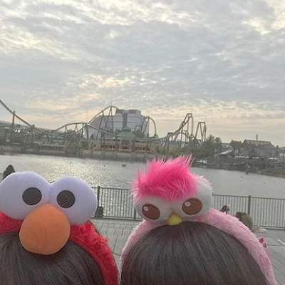 エルモとモッピーのカチューシャ