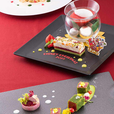 エンパイア・グリルのクリスマス限定メニュー（￥10,000）