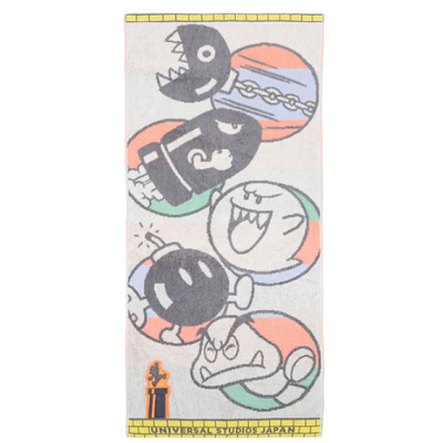 敵キャラフェイスタオル