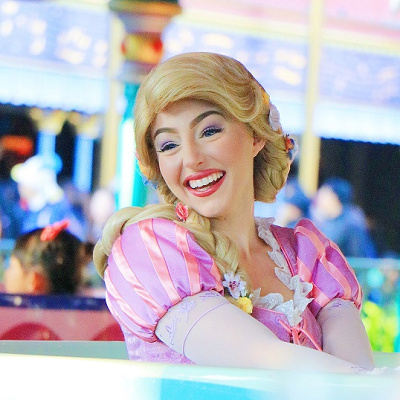 アトラクションを楽しんでいることも！