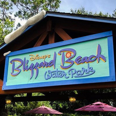 ブリザードビーチの入口