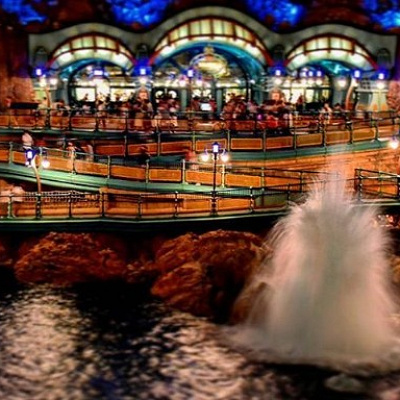 ヴォルケイニア・レストラン外観