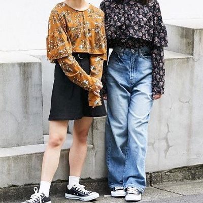 秋のディズニー激安双子コーデ