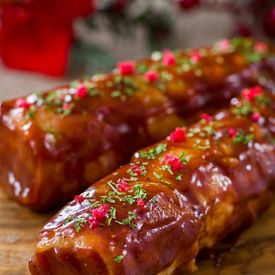 おなじみのフードがクリスマスバージョンに