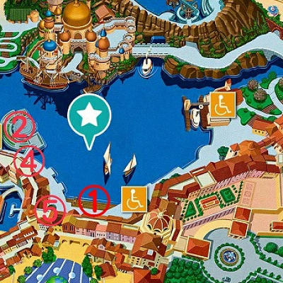 ファンタズミックの観賞場所