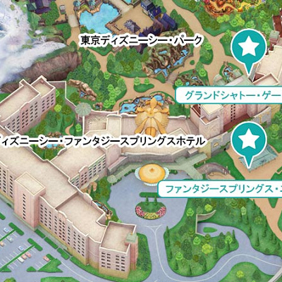 ファンタジースプリングス・エントランスの場所