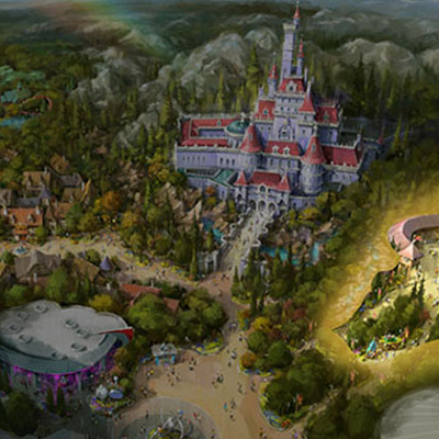 ファンタジーランド・フォレストシアターの場所