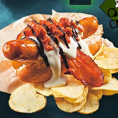 デブゾンビ・ホットドッグ ～チーズ＆カリー～