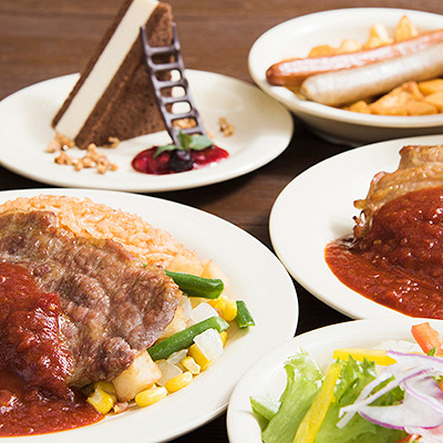 ボリュームのあるメニューが特徴♪