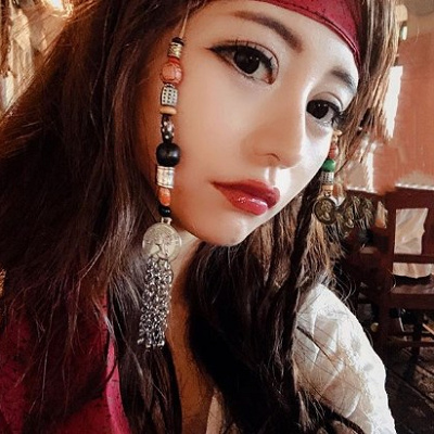 女海賊メイク