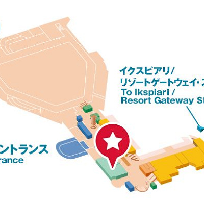 フェスティバル・ディズニーの地図