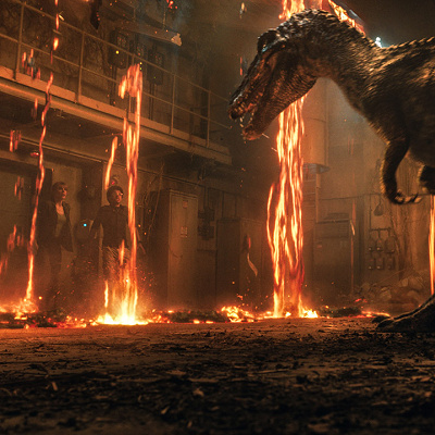 炎の王国のティラノサウルス