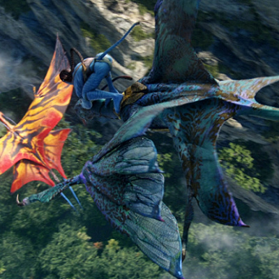 バンシーに乗ってパンドラを飛び回る