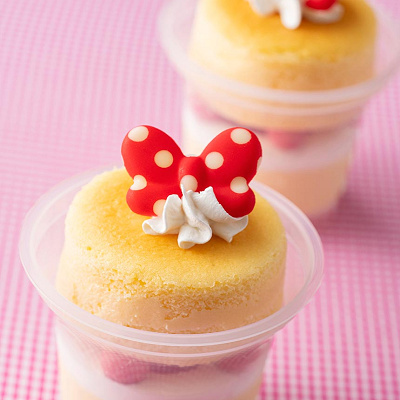 フードブースのスフレ＆プリン