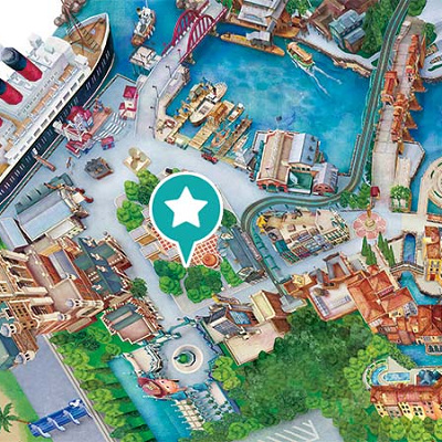 ウォーターフロントパークのフードトラックの場所