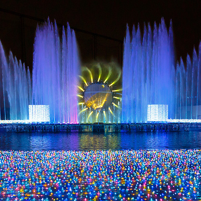 噴水ショー：ラ・フォンテーヌ