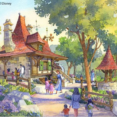  「美女と野獣“魔法のものがたり”」のFP発券所